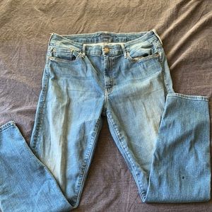 MOTHER Women's “The Looker Crop” in Wishful Drinking